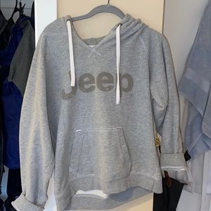 GREY JEEP HOODIE